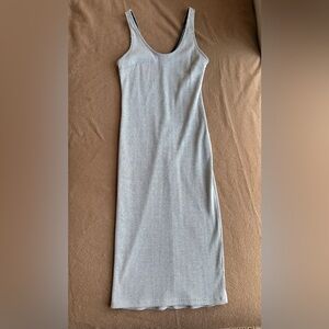 Lush Ribbed Tank Midi Dress Small